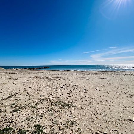 Estudio 1Ere Ligne Vue Mer ,Place De Parking Privee Acces A La Plage De La Residence 3Eme Etage Палава-ле-Фло Екстериор снимка