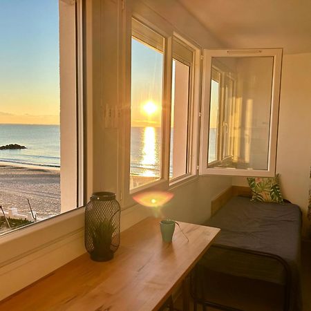 Estudio 1Ere Ligne Vue Mer ,Place De Parking Privee Acces A La Plage De La Residence 3Eme Etage Палава-ле-Фло Екстериор снимка