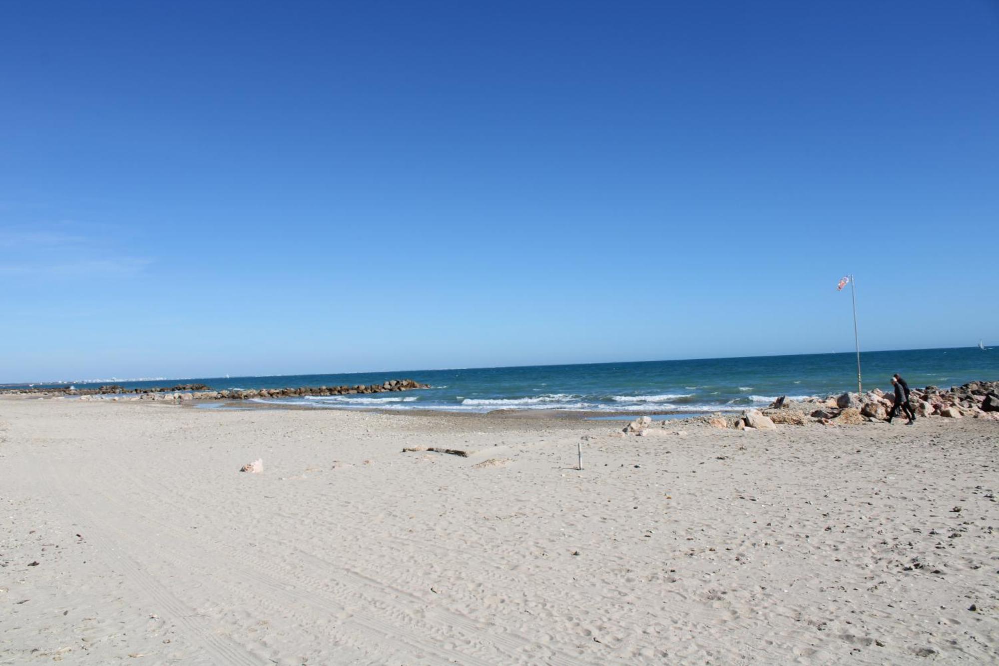 Estudio 1Ere Ligne Vue Mer ,Place De Parking Privee Acces A La Plage De La Residence 3Eme Etage Палава-ле-Фло Екстериор снимка